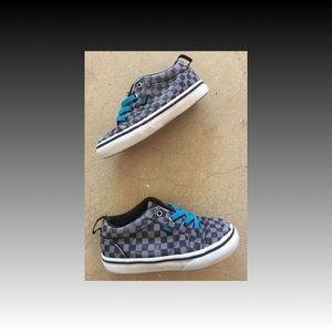 Classic Vans Checkerboard Print Toddler Sneaker